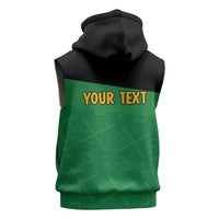 Personalized Jamaica Labour Party Sleeveless Hoodie Proud Supporters - Wonder Print Shop