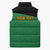 Personalized Jamaica Labour Party Sleeveless Puffer Jacket Proud Supporters - Wonder Print Shop