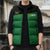 Personalized Jamaica Labour Party Sleeveless Puffer Jacket Proud Supporters - Wonder Print Shop