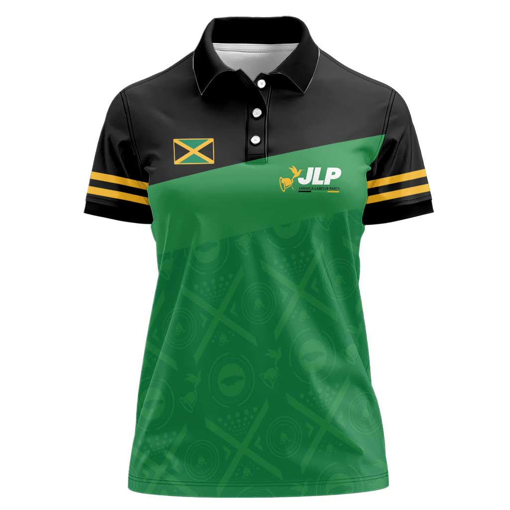 Personalized Jamaica Labour Party Women Polo Shirt Proud Supporters - Wonder Print Shop