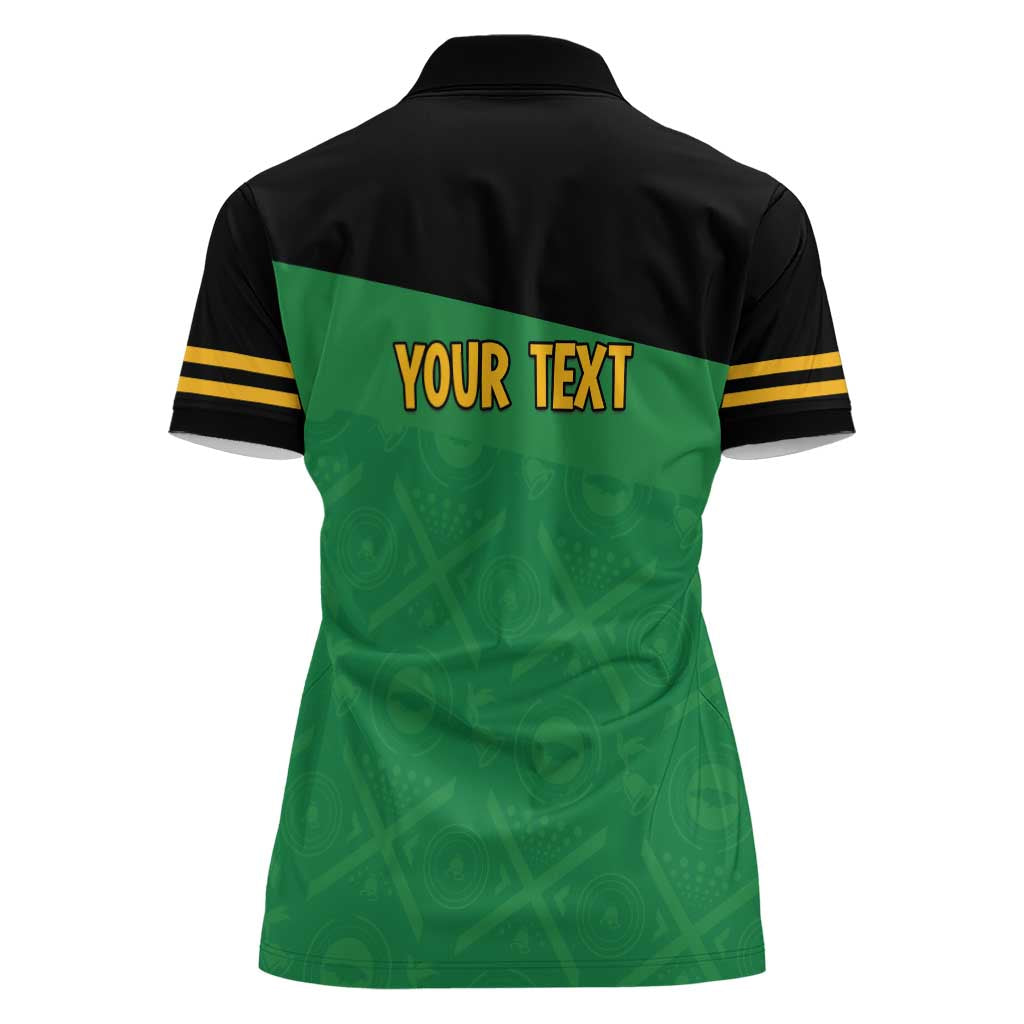 Personalized Jamaica Labour Party Women Polo Shirt Proud Supporters - Wonder Print Shop