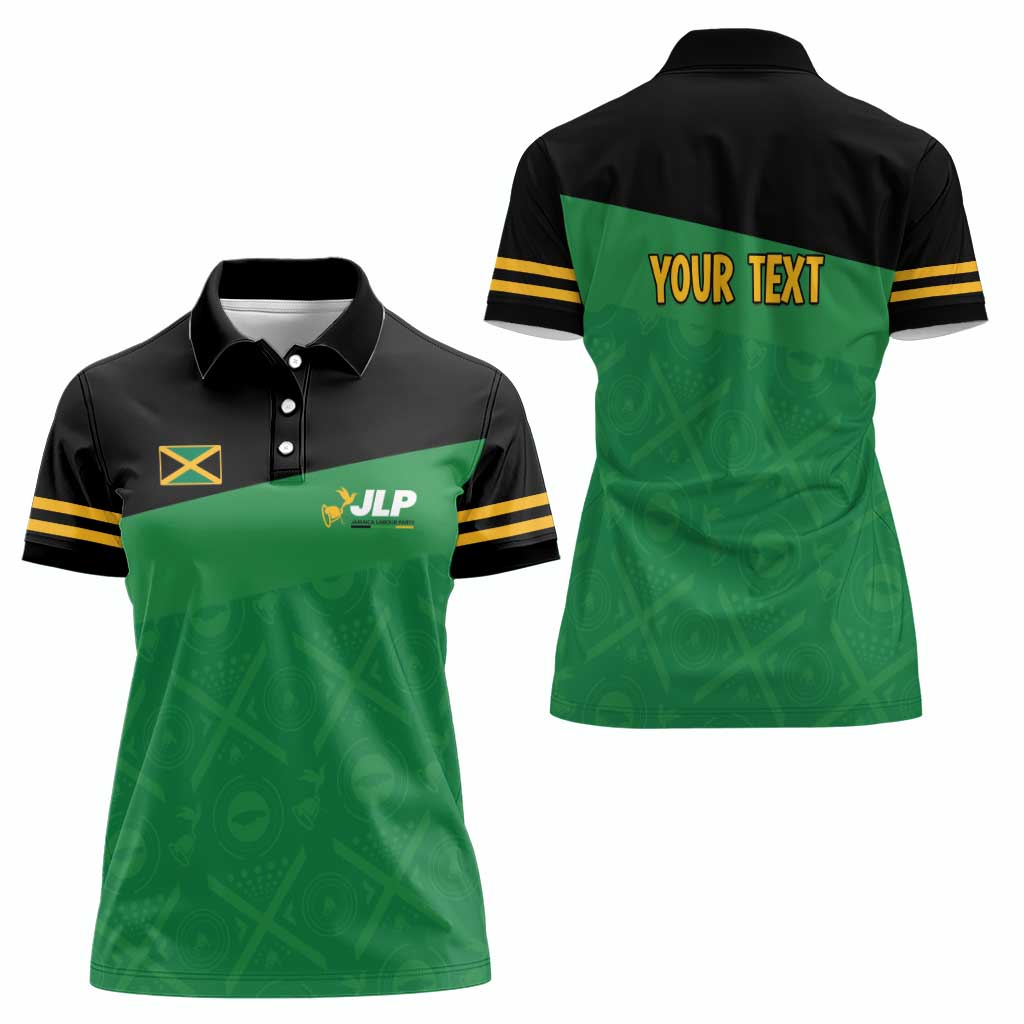 Personalized Jamaica Labour Party Women Polo Shirt Proud Supporters - Wonder Print Shop