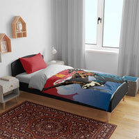 Personalised Mongolia Bedding Set Eagle Hunters - Wonder Print Shop