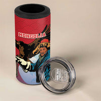 Personalised  Mongolia 4 in 1 Can Cooler Tumbler Eagle Hunters - Wonder Print Shop