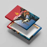 Personalised Mongolia Canvas Wall Art Eagle Hunters - Wonder Print Shop