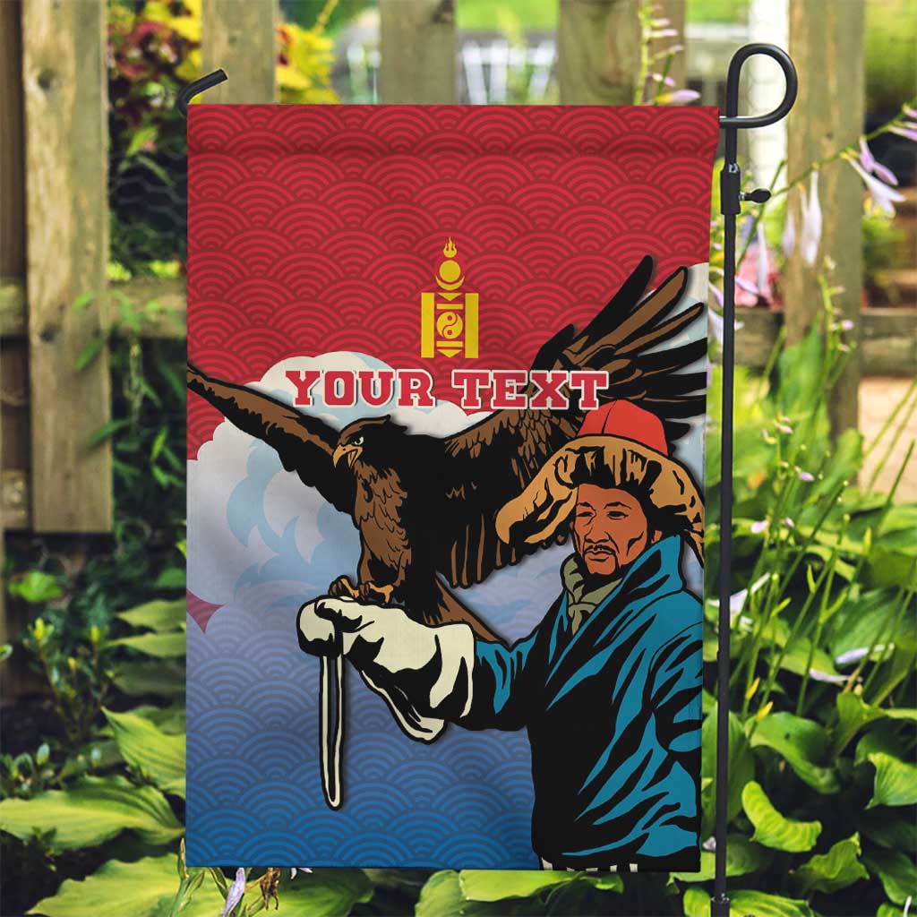 Personalised Mongolia Garden Flag Eagle Hunters - Wonder Print Shop