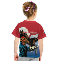 Personalised Mongolia Kid T Shirt Eagle Hunters - Wonder Print Shop
