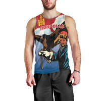 Personalised Mongolia Men Tank Top Eagle Hunters - Wonder Print Shop