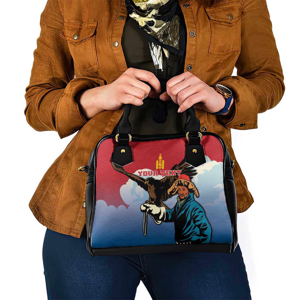 Personalised Mongolia Shoulder Handbag Eagle Hunters