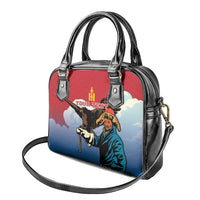 Personalised Mongolia Shoulder Handbag Eagle Hunters
