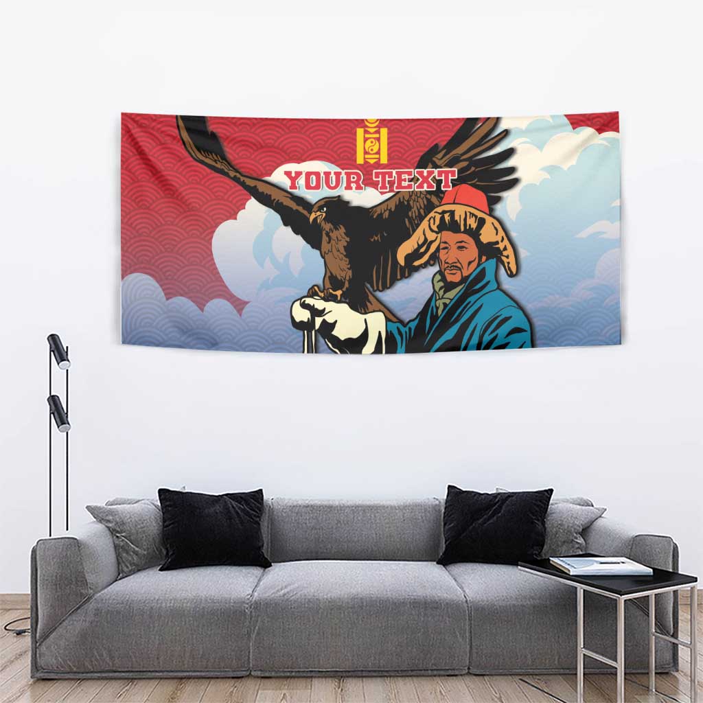 Personalised Mongolia Tapestry Eagle Hunters - Wonder Print Shop