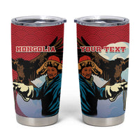Personalised  Mongolia Tumbler Cup Eagle Hunters - Wonder Print Shop