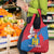 Personalised Mongolia Independence Day Grocery Bag Coat Of Arms - Mongolia Folk Pattern