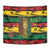 Personalised Rastafarian Lion Tapestry Cannabis Leaf Pattern - Wonder Print Shop