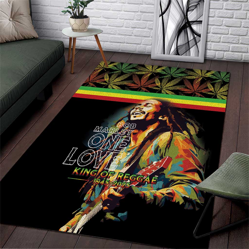 Happy Birthday Legend Bob Area Rug Thank You For The Memories - Wonder Print Shop