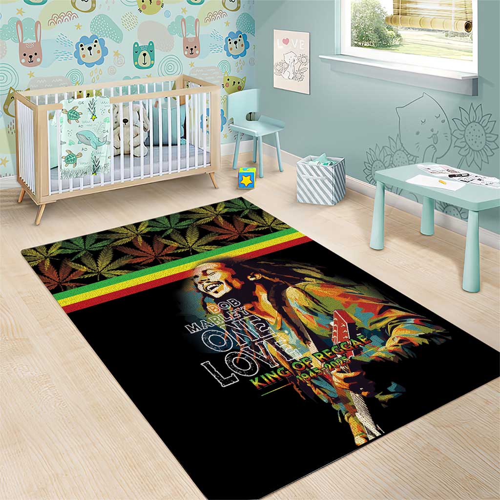 Happy Birthday Legend Bob Area Rug Thank You For The Memories - Wonder Print Shop