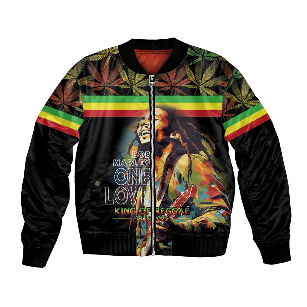 Happy Birthday Legend Bob Bomber Jacket Thank You For The Memories - Wonder Print Shop