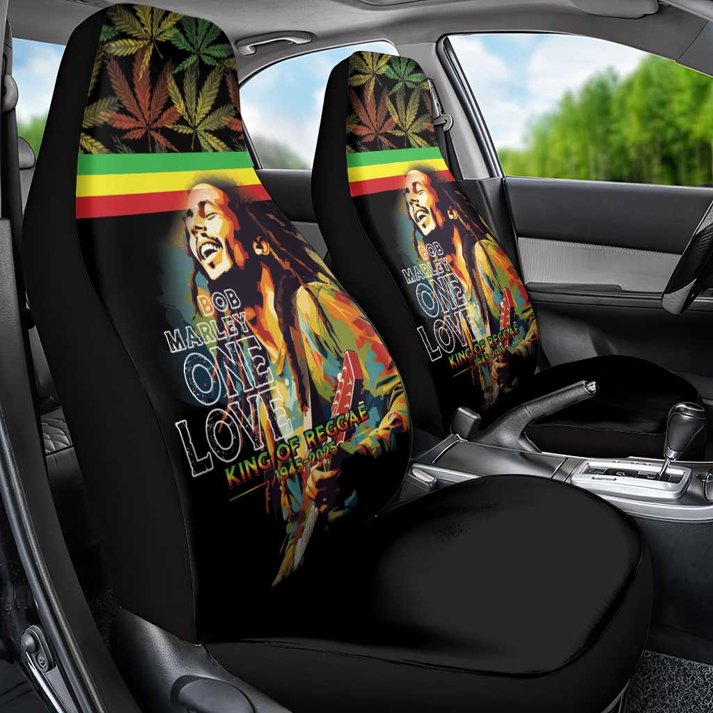 Happy Birthday Legend Bob Car Seat Cover Thank You For The Memories - Wonder Print Shop