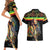 Happy Birthday Legend Bob Couples Matching Short Sleeve Bodycon Dress and Hawaiian Shirt Thank You For The Memories - Wonder Print Shop