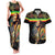 Happy Birthday Legend Bob Couples Matching Tank Maxi Dress and Hawaiian Shirt Thank You For The Memories - Wonder Print Shop