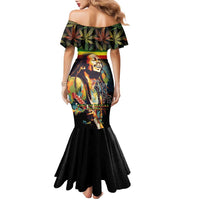 Happy Birthday Legend Bob Family Matching Mermaid Dress and Hawaiian Shirt Thank You For The Memories - Wonder Print Shop