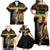 Happy Birthday Legend Bob Family Matching Off Shoulder Maxi Dress and Hawaiian Shirt Thank You For The Memories - Wonder Print Shop
