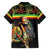Happy Birthday Legend Bob Family Matching Short Sleeve Bodycon Dress and Hawaiian Shirt Thank You For The Memories - Wonder Print Shop