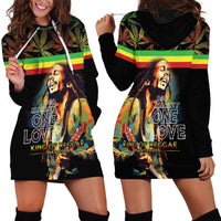 Happy Birthday Legend Bob Hoodie Dress Thank You For The Memories - Wonder Print Shop