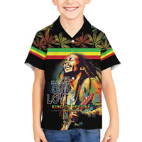 Happy Birthday Legend Bob Kid Hawaiian Shirt Thank You For The Memories - Wonder Print Shop