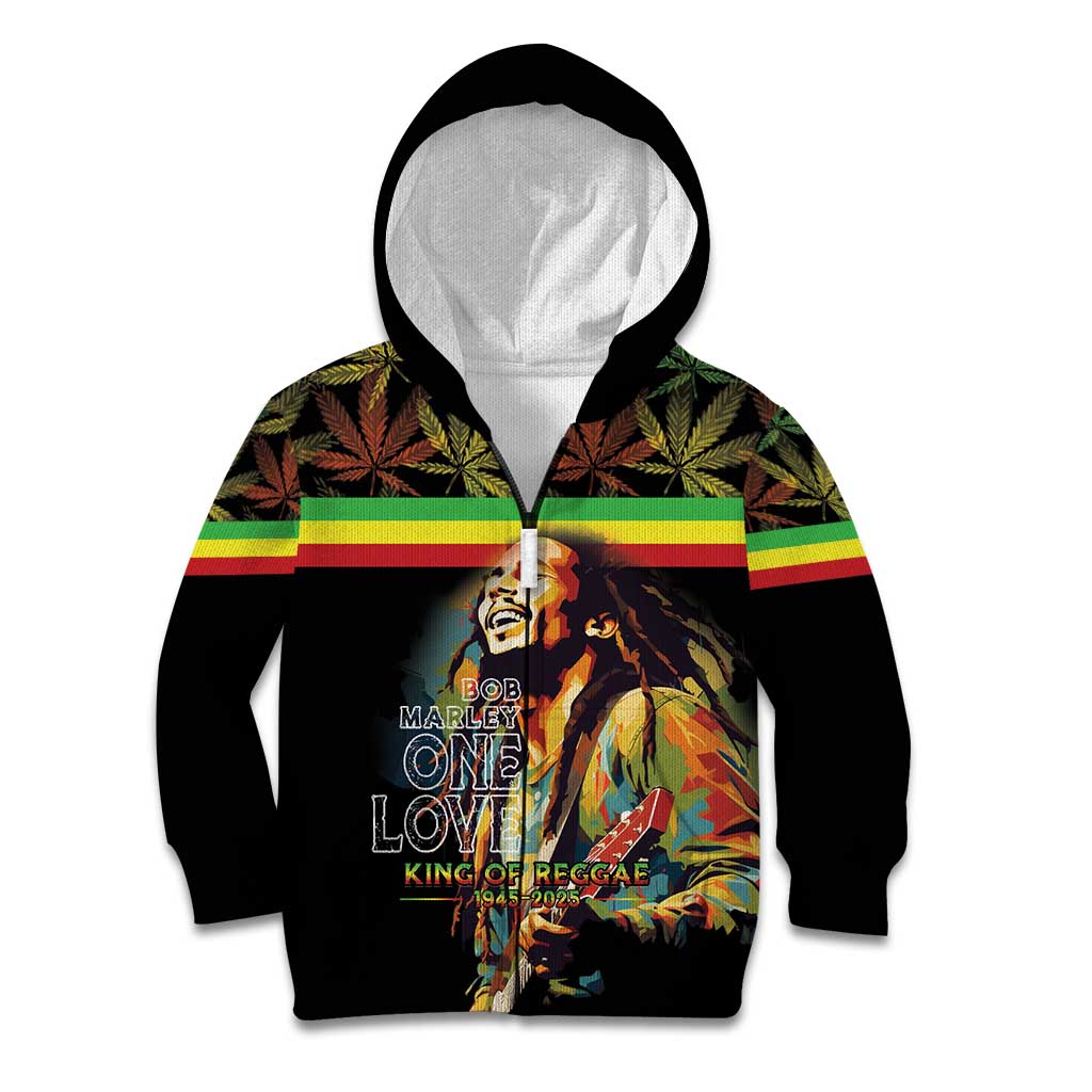 Happy Birthday Legend Bob Kid Hoodie Thank You For The Memories - Wonder Print Shop