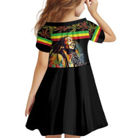 Happy Birthday Legend Bob Kid Short Sleeve Dress Thank You For The Memories - Wonder Print Shop