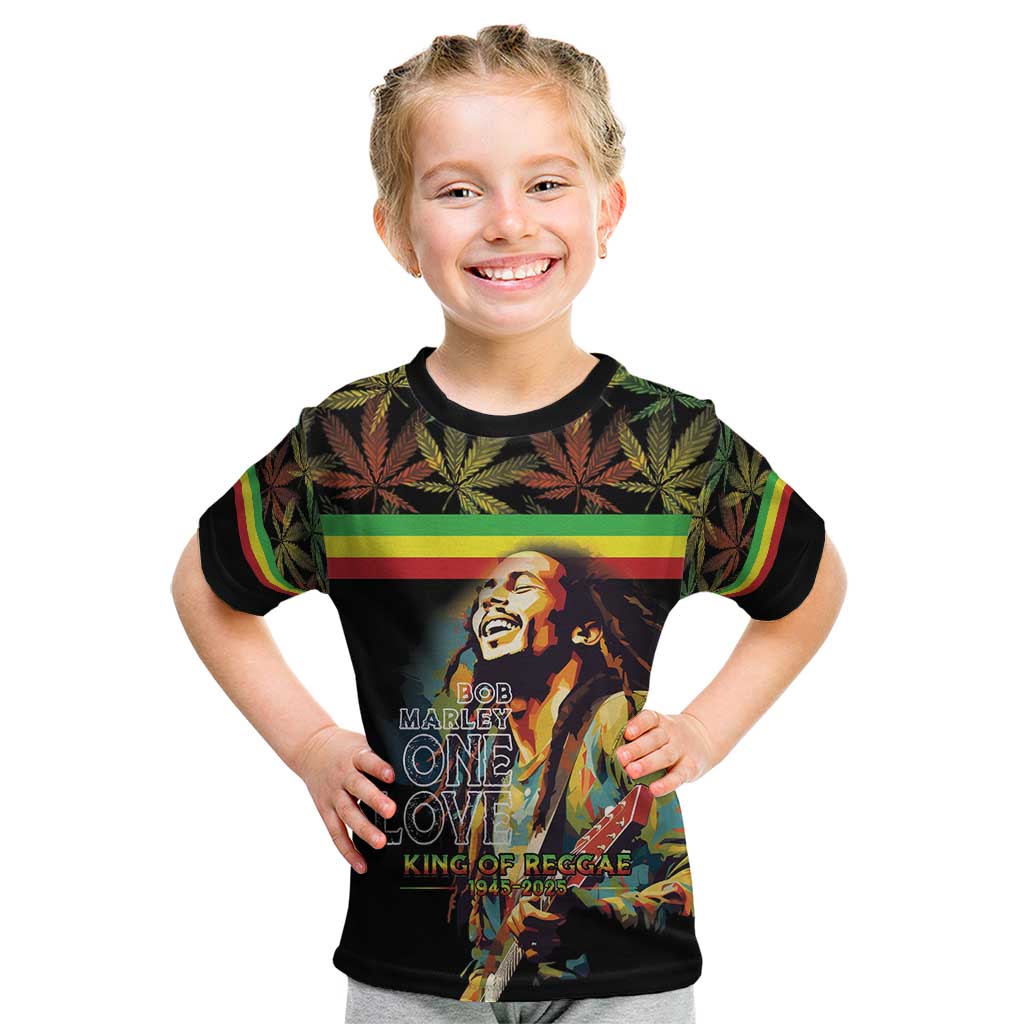 Happy Birthday Legend Bob Kid T Shirt Thank You For The Memories - Wonder Print Shop