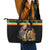 Happy Birthday Legend Bob Leather Tote Bag Thank You For The Memories - Wonder Print Shop