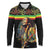 Happy Birthday Legend Bob Long Sleeve Polo Shirt Thank You For The Memories - Wonder Print Shop