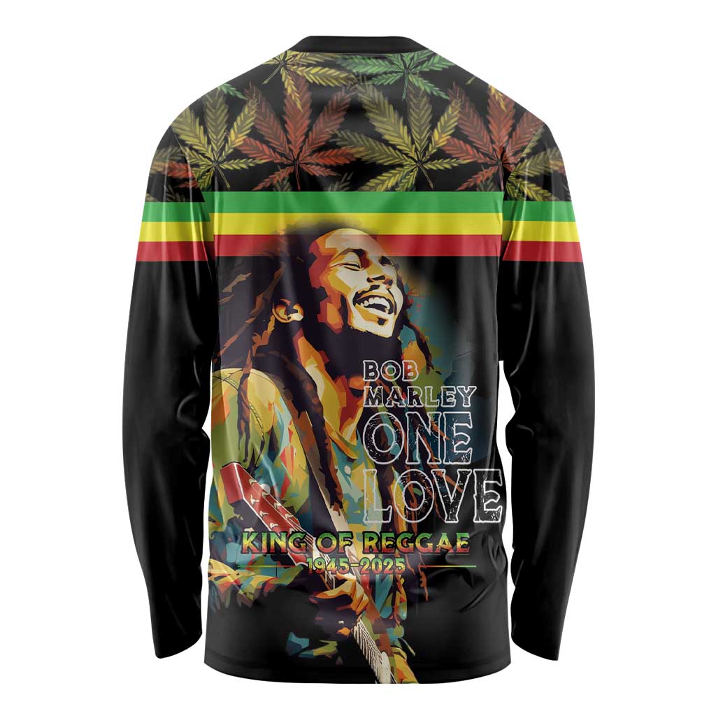 Happy Birthday Legend Bob Long Sleeve Shirt Thank You For The Memories - Wonder Print Shop