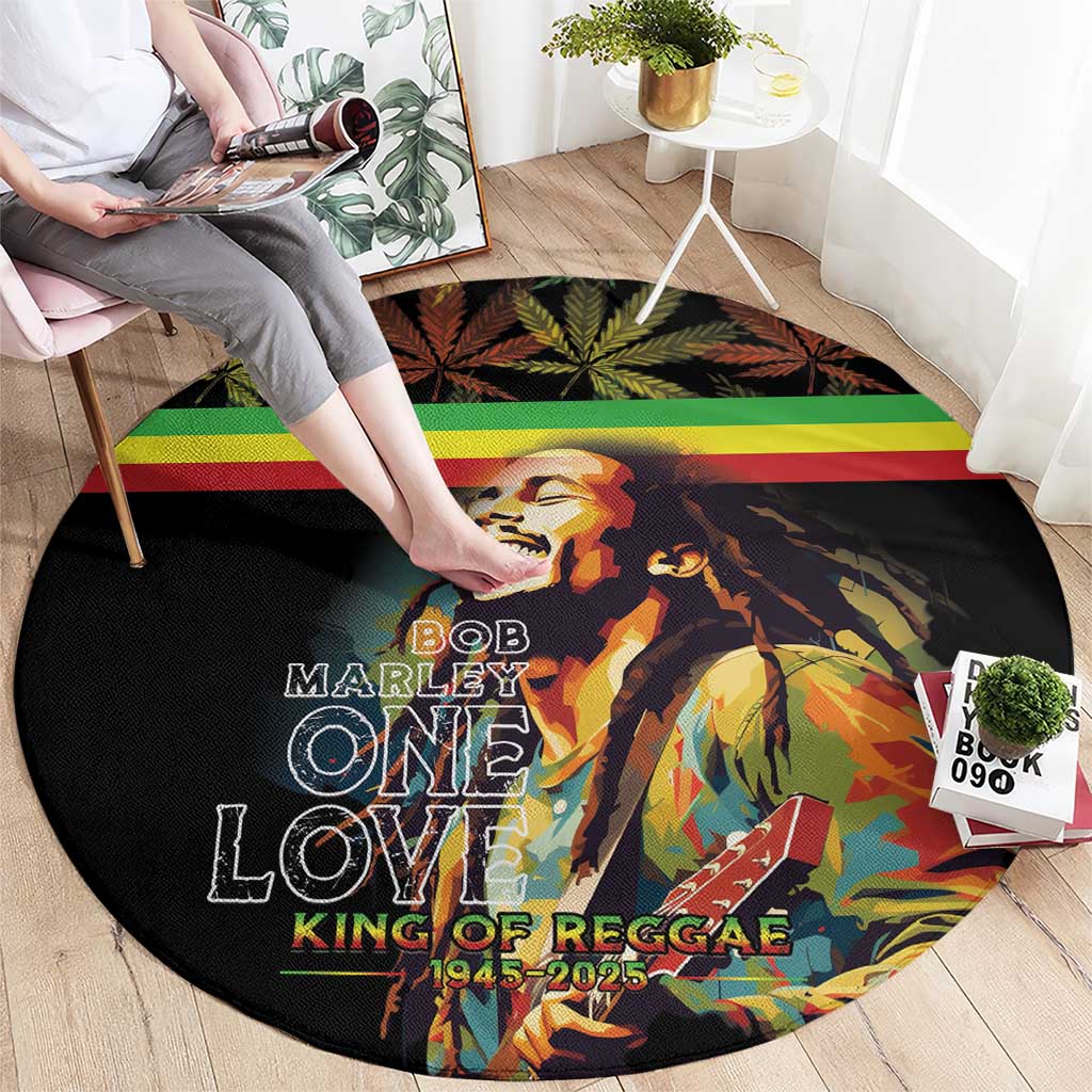 Happy Birthday Legend Bob Round Carpet Thank You For The Memories