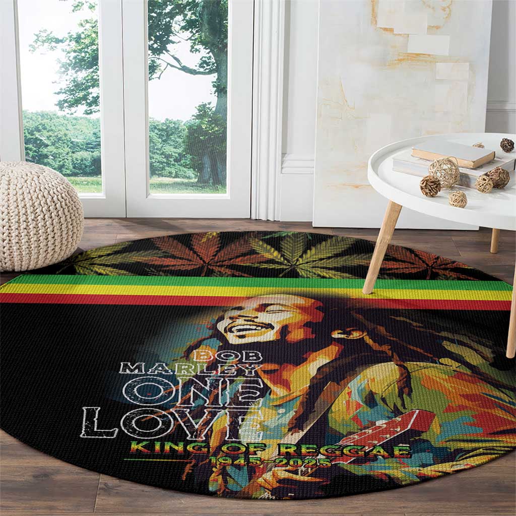 Happy Birthday Legend Bob Round Carpet Thank You For The Memories