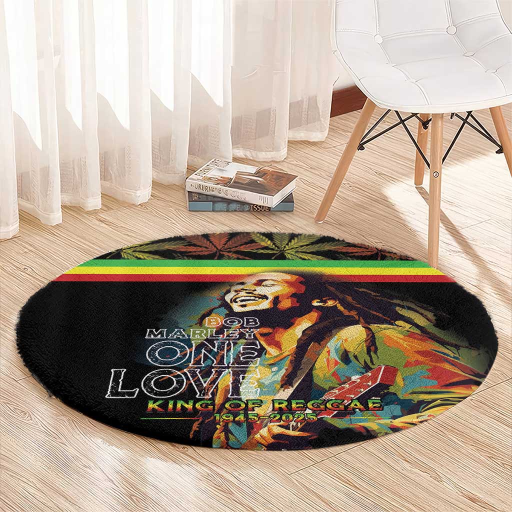 Happy Birthday Legend Bob Round Carpet Thank You For The Memories