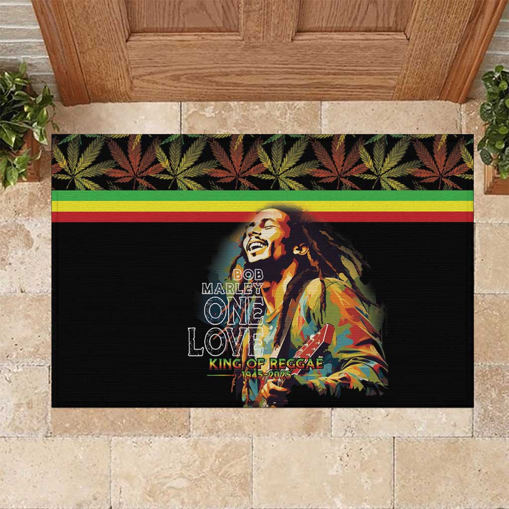 Happy Birthday Legend Bob Rubber Doormat Thank You For The Memories - Wonder Print Shop