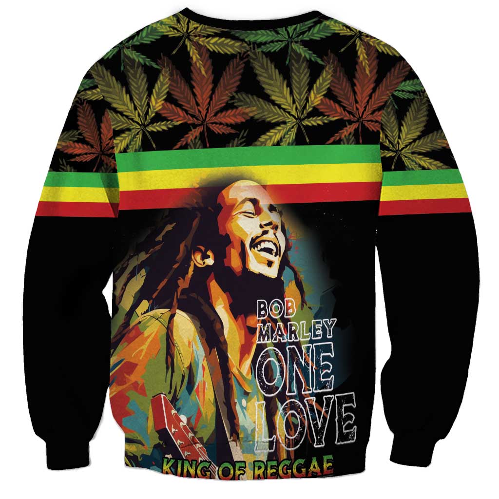 Happy Birthday Legend Bob Sweatshirt Thank You For The Memories - Wonder Print Shop