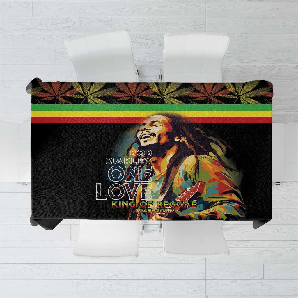 Happy Birthday Legend Bob Tablecloth Thank You For The Memories - Wonder Print Shop