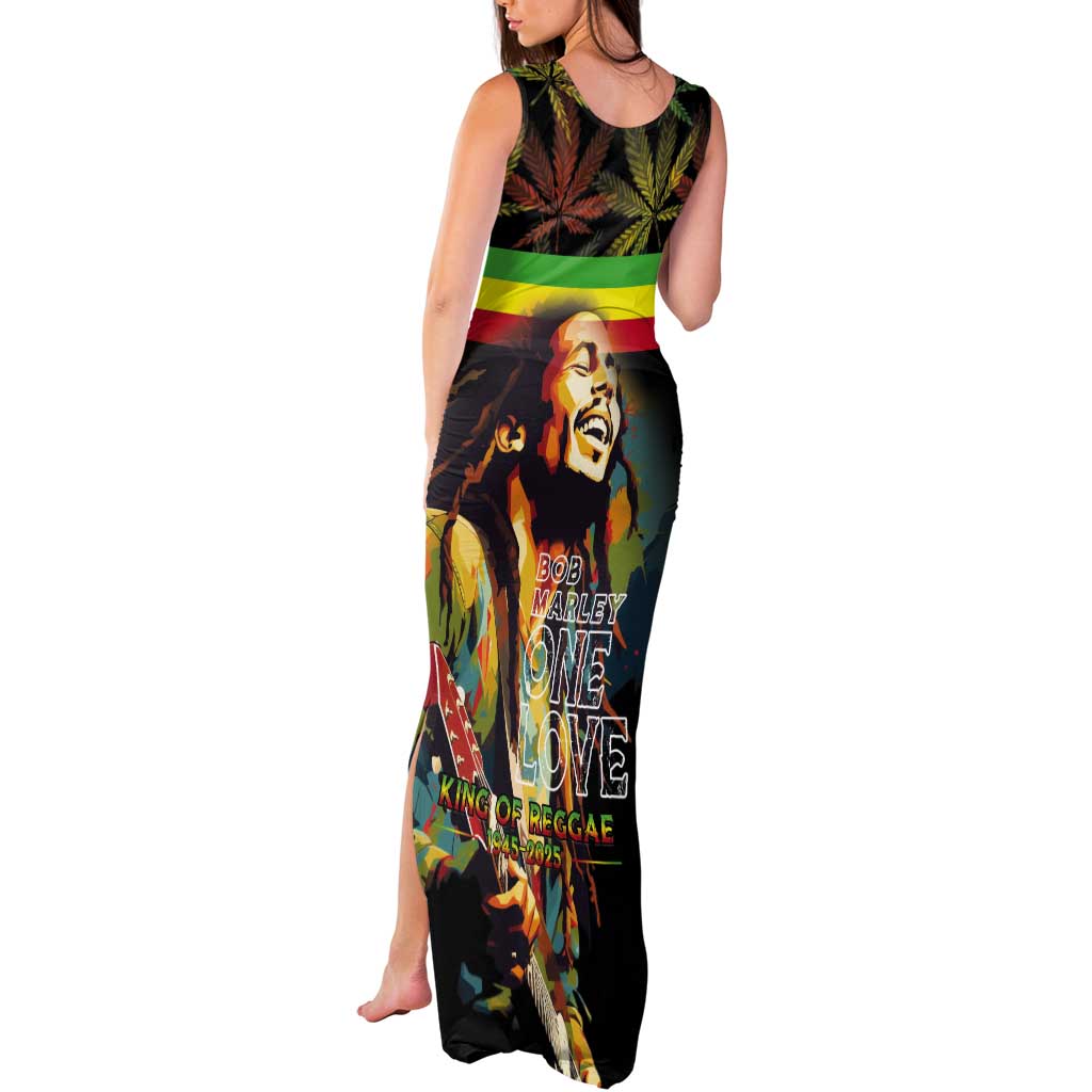 Happy Birthday Legend Bob Tank Maxi Dress Thank You For The Memories - Wonder Print Shop