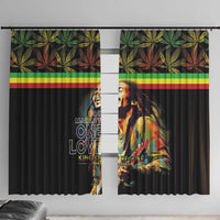 Happy Birthday Legend Bob Window Curtain Thank You For The Memories - Wonder Print Shop