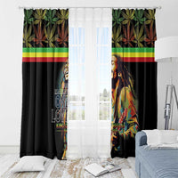 Happy Birthday Legend Bob Window Curtain Thank You For The Memories - Wonder Print Shop