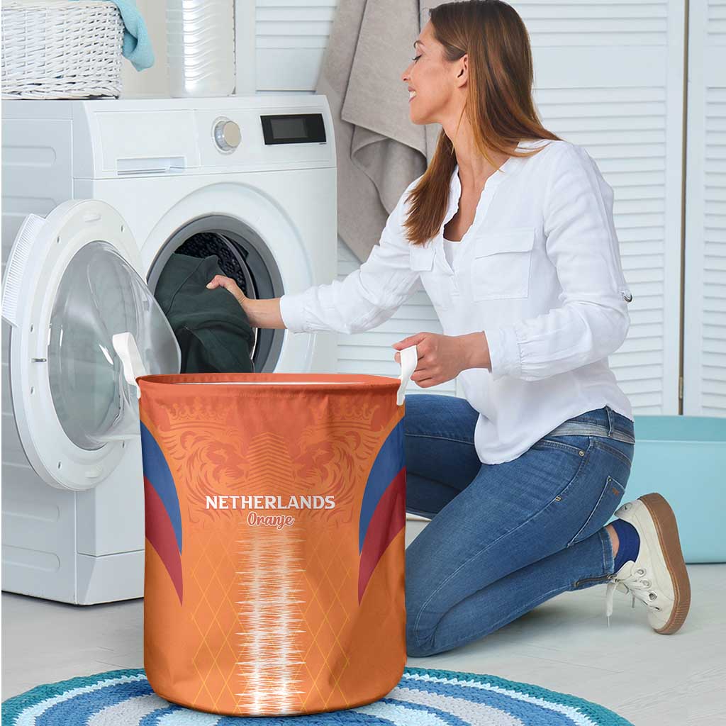 Netherlands Football Laundry Basket Go Champions Oranje - Wonder Print Shop