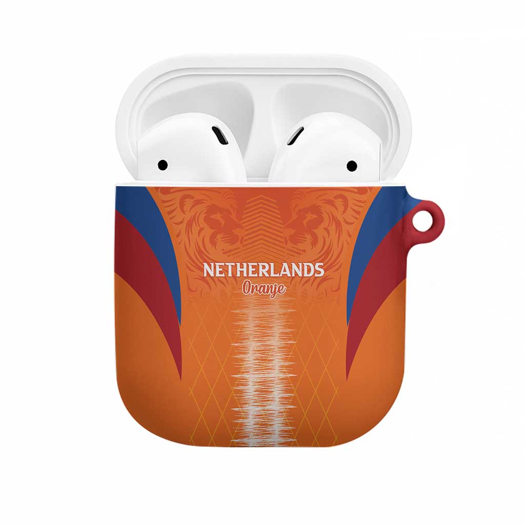 Netherlands Football AirPods Case Go Champions Oranje - Wonder Print Shop