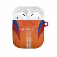 Netherlands Football AirPods Case Go Champions Oranje - Wonder Print Shop