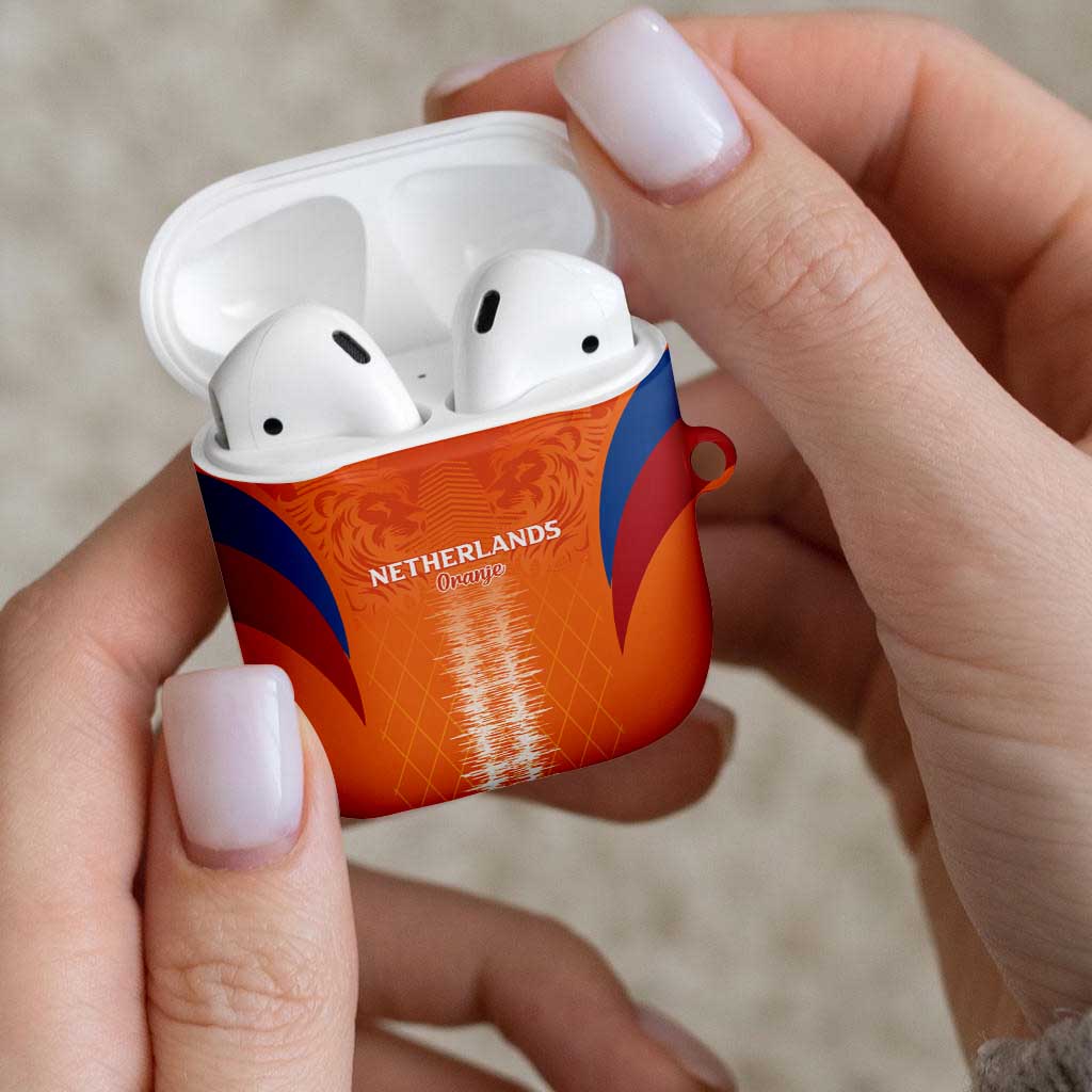 Netherlands Football AirPods Case Go Champions Oranje - Wonder Print Shop