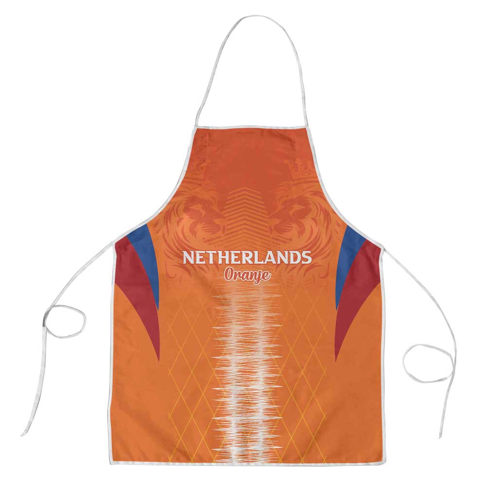 Netherlands Football Apron Go Champions Oranje - Wonder Print Shop