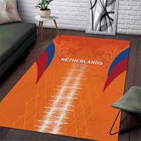 Netherlands Football Area Rug Go Champions Oranje - Wonder Print Shop